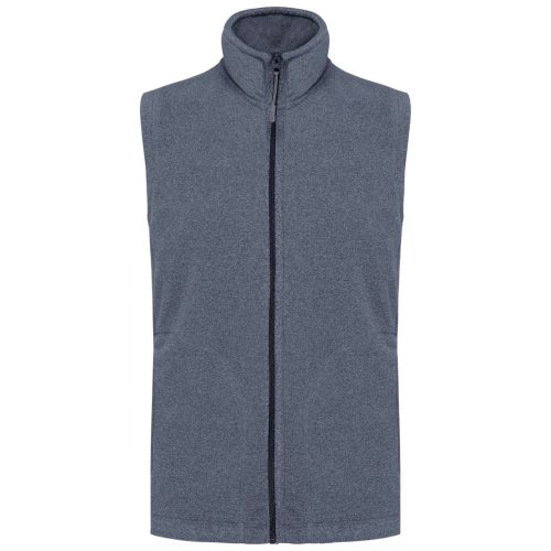 Kariban LUCA, férfi polár mellény KA913, French Navy Heather-XL