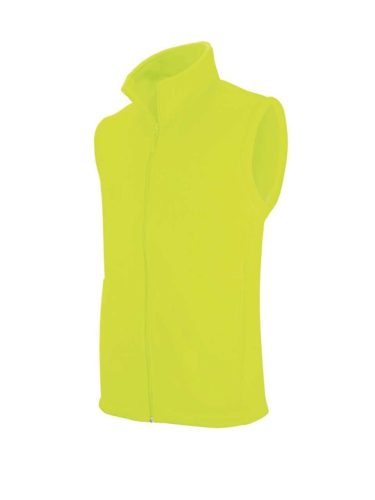 Kariban LUCA, férfi polár mellény KA913, Fluorescent Yellow-S