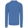 Kariban férfi V-nyakú keskeny szabású pulóver KA965, Light Royal Blue-2XL