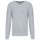 Kariban prémium férfi V-nyakú pulóver KA982, Light Grey Heather-2XL