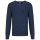 Kariban prémium férfi V-nyakú pulóver KA982, Navy Heather-2XL