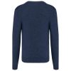 Kariban prémium férfi V-nyakú pulóver KA982, Navy Heather-2XL