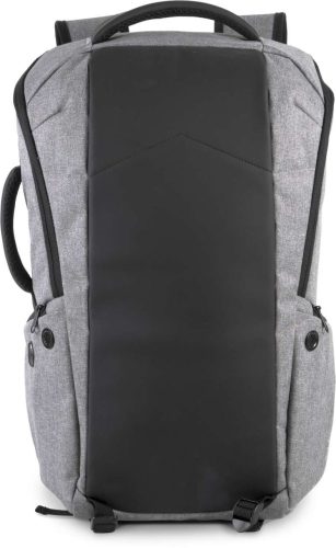 Kimood lopásvédelemmel ellátott hátizsák KI0888, Graphite Grey Heather/Black