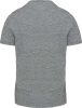 Kariban férfi rövid ujjú környakas vintage póló KV2106, Slub Grey Heather-2XL