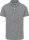 Kariban vintage hatású férfi galléros piké póló KV2206, Slub Grey Heather-3XL