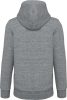 Kariban vastag férfi kapucnis pulóver KV2308, Slub Grey Heather-L