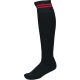 Proact hosszú szárú csíkos sportzokni PA015, Black/Sporty Red-27/30