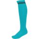 Proact hosszú szárú csíkos sportzokni PA015, Light Turquoise/Dark Grey-39/42