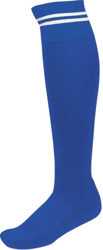 Proact hosszú szárú csíkos sportzokni PA015, Dark Royal Blue/White-31/34