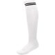 Proact hosszú szárú csíkos sportzokni PA015, White/Black-27/30