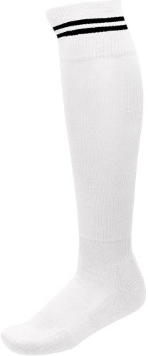 Proact hosszú szárú csíkos sportzokni PA015, White/Black-31/34