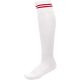 Proact hosszú szárú csíkos sportzokni PA015, White/Sporty Red-39/42