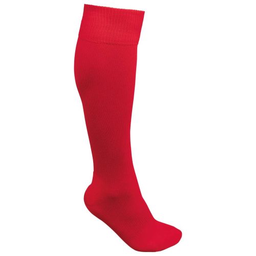 Proact egyszínű hosszú szárú sportzokni PA016, Sporty Red-35/38