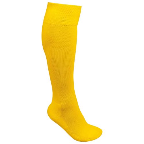 Proact egyszínű hosszú szárú sportzokni PA016, Sporty Yellow-27/30