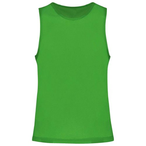 Proact hálós megkülönböztető ujjatlan sportpóló PA043, Fluorescent Green-2XL/3XL