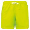 Proact bársonyos tapintású férfi úszó rövidnadrág PA169, Fluorescent Yellow-XS