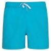 Proact bársonyos tapintású férfi úszó rövidnadrág PA169, Light Turquoise-2XL