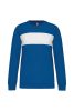 Proact hosszú ujjú unisex sport pulóver PA373, Sporty Royal Blue/White-2XL