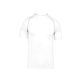 Proact szűk szabású unisex sztreccs surf póló PA4007, White-2XL