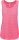 Proact laza szabású sporthátú ívelt aljú Női ujjatlan sportpóló PA4009, Fluorescent Pink-L