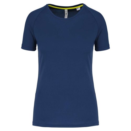 Proact rövid ujjú környakas Női sportpóló PA4013, Sporty Navy-2XL