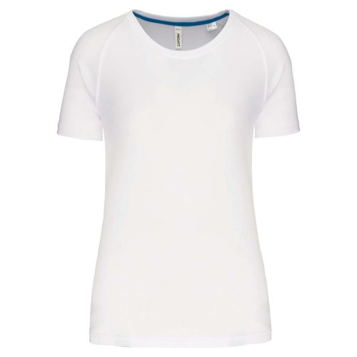 Proact rövid ujjú környakas Női sportpóló PA4013, White-2XL