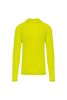 Proact hosszú ujjú férfi sportpóló UV védelemmel PA4017, Fluorescent Yellow-S