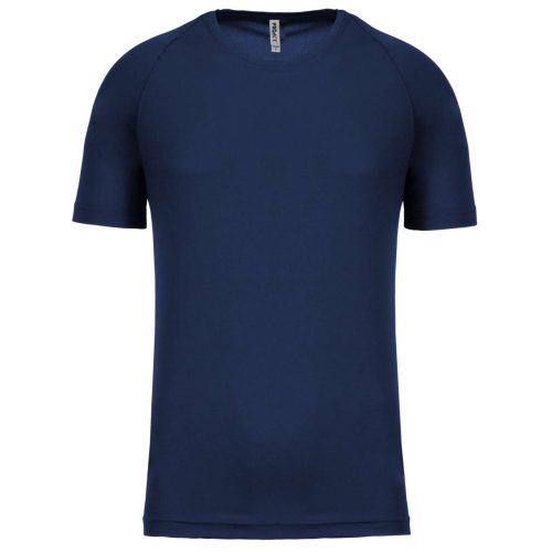 Proact férfi környakas raglános rövid ujjú sportpóló PA438, Sporty Navy-XS