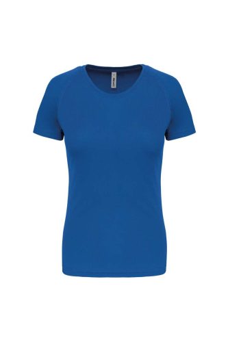 Proact Női környakas raglános rövid ujjú sportpóló PA439, Sporty Royal Blue-M