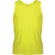 Proact férfi ujjatlan sporttrikó PA441, Fluorescent Yellow-3XL