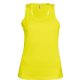 Proact Női sporthátú ujjatlan sporttrikó PA442, Fluorescent Yellow-L
