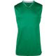 Proact férfi V-nyakú ujjatlan kosárlabda mez PA459, Dark Kelly Green-2XL