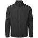 Premier férfi softshell dzseki újrahasznosított poliészterből PR810, Black