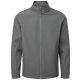 Premier férfi softshell galléros dzseki elől végig cipzárral PR810, Dark Grey