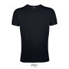 SOL'S REGENT FIT környakas testhez álló férfi póló SO00553, Deep Black-2XL