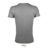 SOL'S REGENT FIT környakas testhez álló férfi póló SO00553, Grey Melange-XL