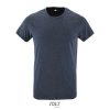 SOL'S REGENT FIT környakas testhez álló férfi póló SO00553, Heather Denim-S