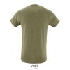 SOL'S REGENT FIT környakas testhez álló férfi póló SO00553, Heather Khaki-XS