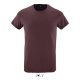 SOL'S REGENT FIT környakas testhez álló férfi póló SO00553, Oxblood-XS