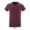 SOL'S REGENT FIT környakas testhez álló férfi póló SO00553, Oxblood-XS