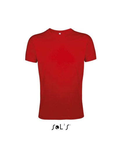 SOL'S REGENT FIT környakas testhez álló férfi póló SO00553, Red-2XL