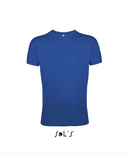 SOL'S REGENT FIT környakas testhez álló férfi póló SO00553, Royal Blue-L