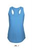 SOL'S Női ujjatlan sporthátú trikó SO00579, Aqua-XS