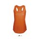 SOL'S Női ujjatlan sporthátú trikó SO00579, Burnt Orange-XS