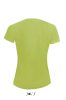 SOL'S raglános Női rövid ujjú sport póló SO01159, Apple Green-2XL