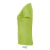 SOL'S raglános Női rövid ujjú sport póló SO01159, Apple Green-2XL