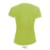 SOL'S raglános Női rövid ujjú sport póló SO01159, Apple Green-M