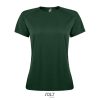 SOL'S raglános Női rövid ujjú sport póló SO01159, Forest Green-2XL