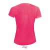 SOL'S raglános Női rövid ujjú sport póló SO01159, Neon Coral-2XL