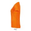 SOL'S raglános Női rövid ujjú sport póló SO01159, Neon Orange-2XL